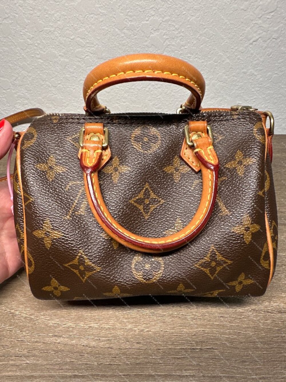 Louis Vuitton Nano Speedy M61252 Monogram 2017